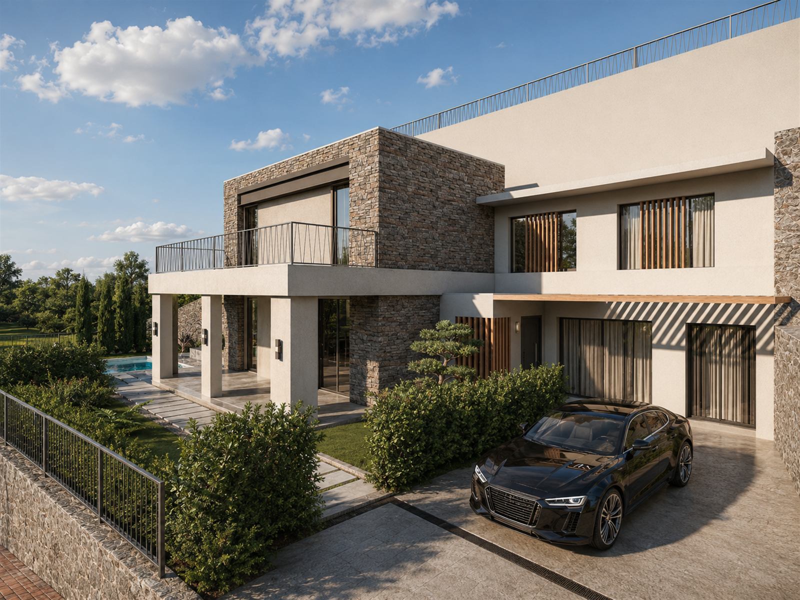Fırat Bey Villa görselleştirmesi